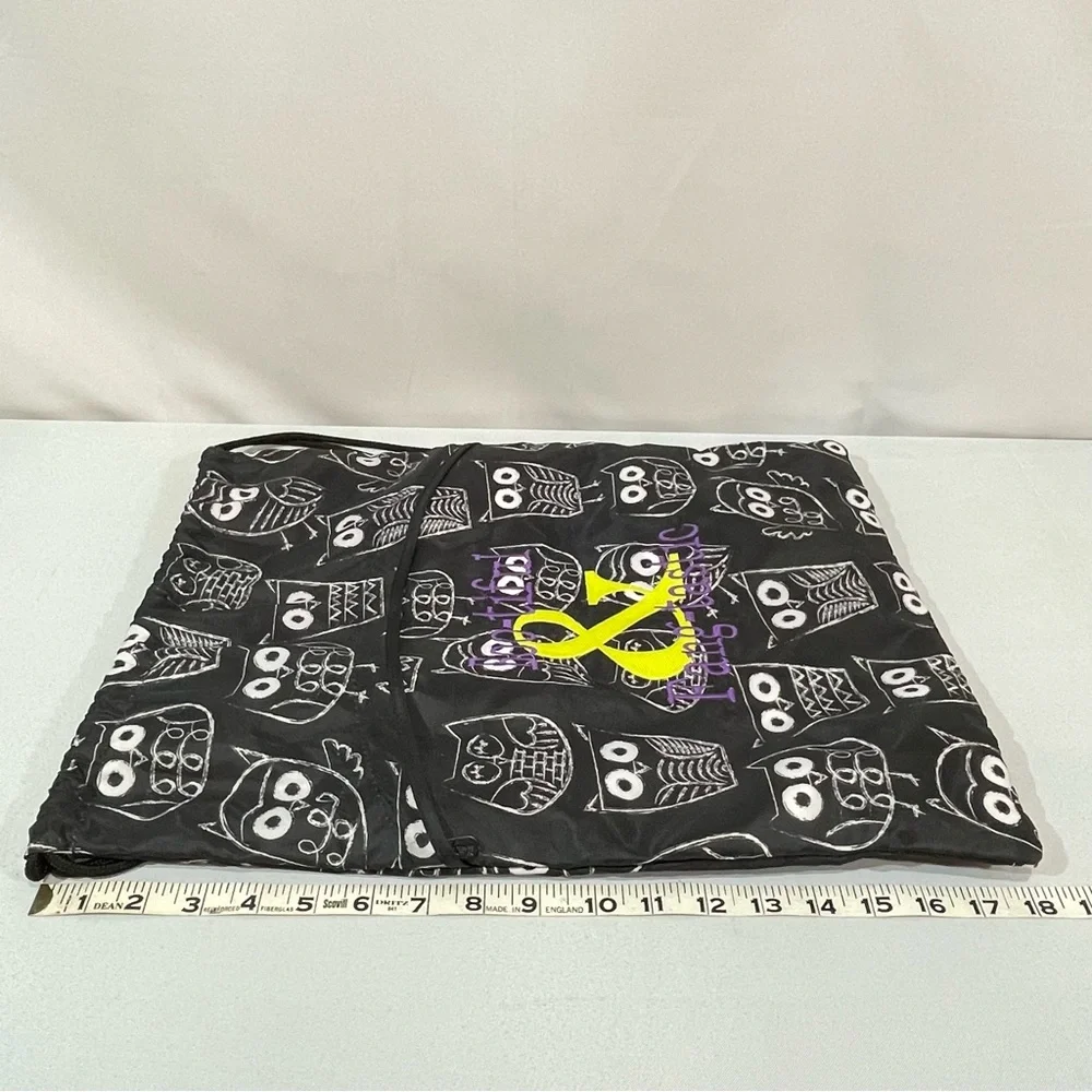 Thirty One Cinch Sac Owl Bag Previously Customized Boo-tiful & Fang-tastic
